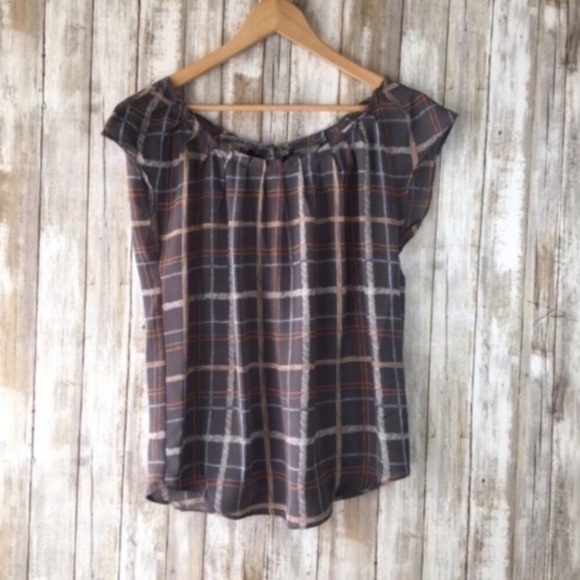LC Lauren Conrad Scratch Blouse - Picture 1 of 4